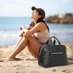Nautica - Leatherette Duffel Bag